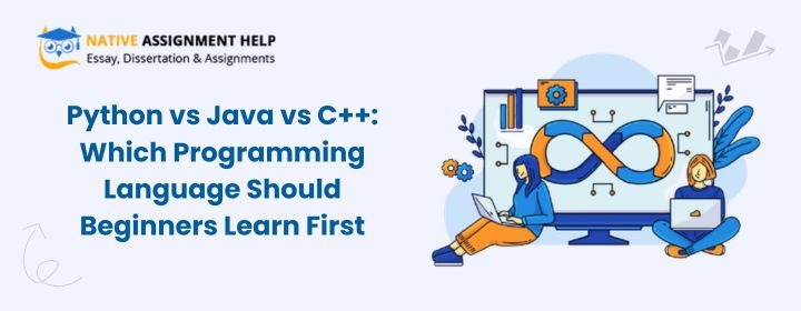 Python vs Java vs C++ programming language comparison for beginners